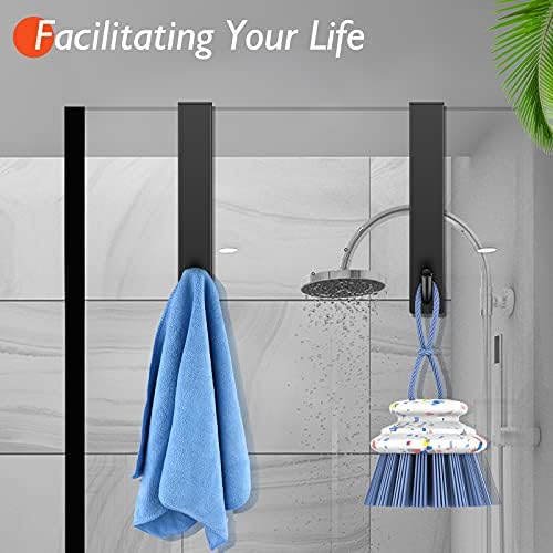 Sturdy Shower Door Hook Over Frameless Glass Door