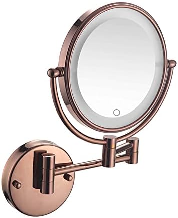 DEIHGE Wall Mounted Makeup Mirror 8-Inch Double Sided