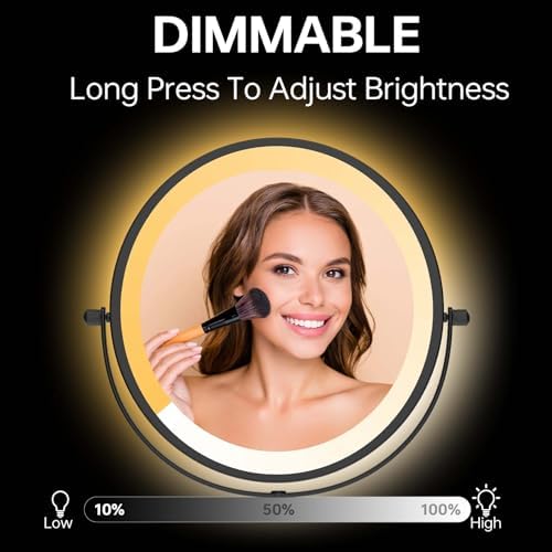 Vanity Mirror with Lights Wall-Mounted Makeup Mirror