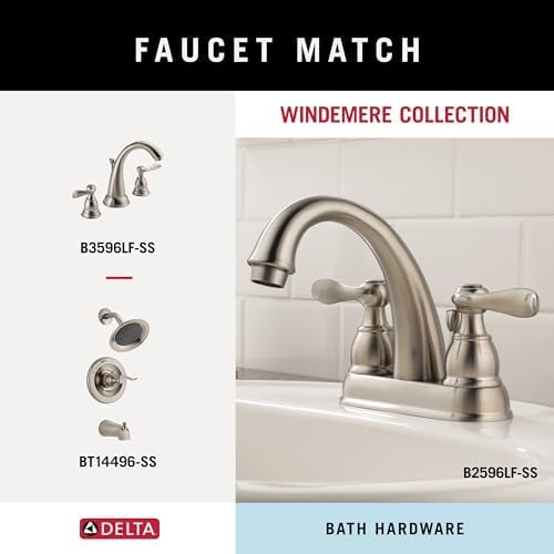 Delta 79646-BN Windemere Towel Ring SpotShield Brushed Nickel High-Quality