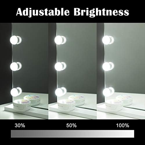 Showtimez Vanity Mirror with Lights Large Lighted Makeup Mirror