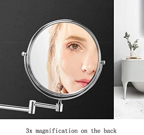 ZadikoModern Double-Sided Wall-Mounted Vanity Mirror