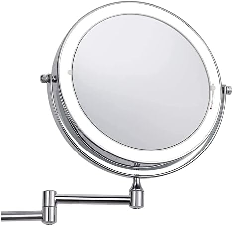 ZADIKO Wall-Mounted Makeup Mirror LED