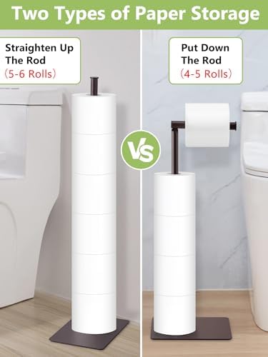 Rustproof Toilet Paper Holder Stand