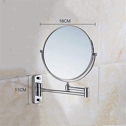 Stylish Double-Sided Wall-Mounted Vanity Mirror for Makeup Shaving