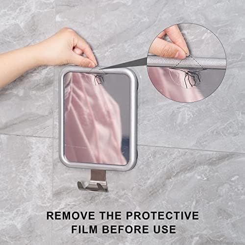 Ettori Smooth Show-Ready Shower Mirror
