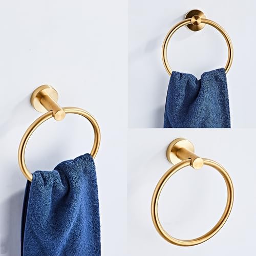 Luxury Brushed Gold Bathroom Hardware Set