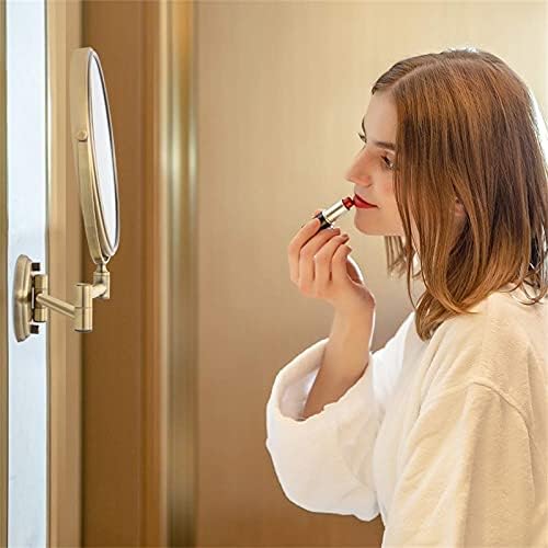 Wall-Mounted Double-Sided Makeup Mirror 7X Magnification