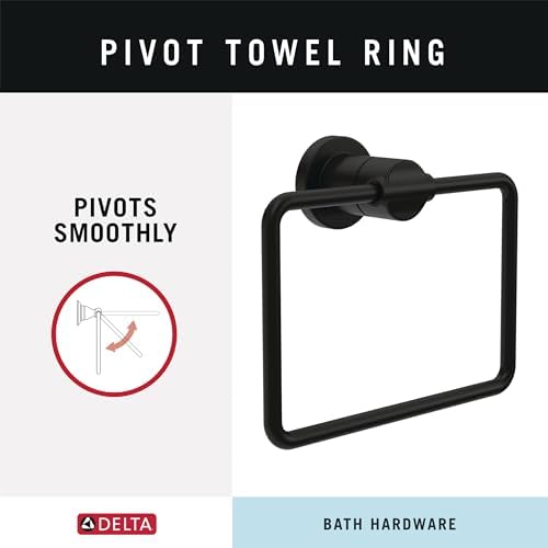 Delta Nicoli 4-Piece Bathroom Set - MATTE BLACK