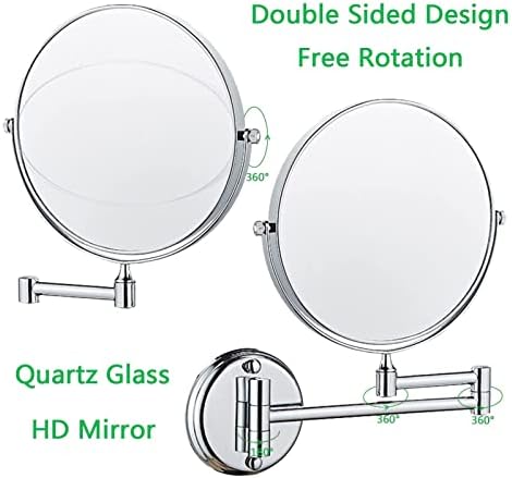Zadiko 360 Swivel Makeup Mirror