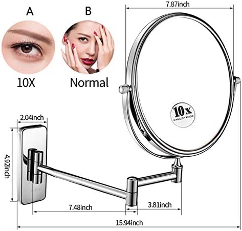 ZADIKO Double-sided Shaving MirrorProfessional makeup and grooming essentials