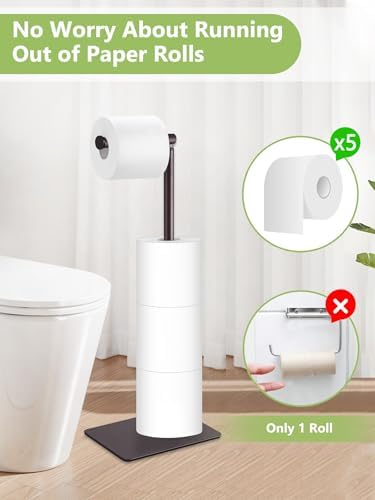 Rustproof Toilet Paper Holder Stand