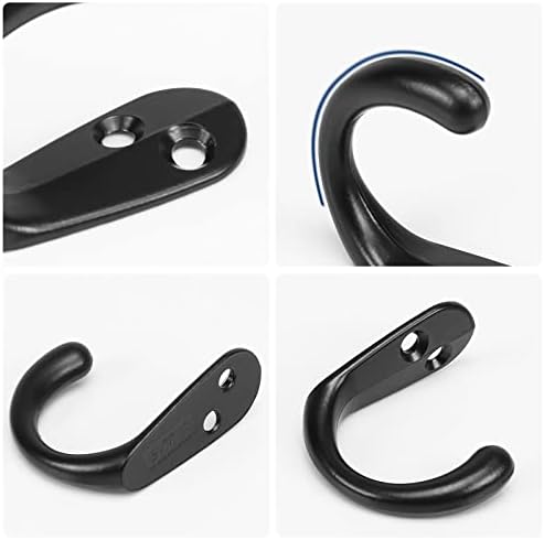 Stylish Wall-Mounted Metal Coat Hangers