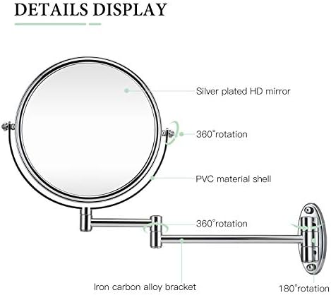 7X Wall-Mounted Makeup Mirror