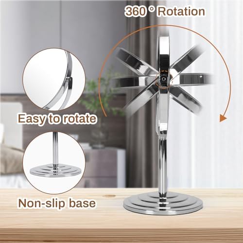 1X 10X Magnifying Makeup Mirror