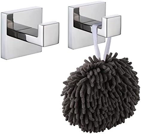 Sturdy Bath Towel Hook Wall-Mounted for Home Kitchen