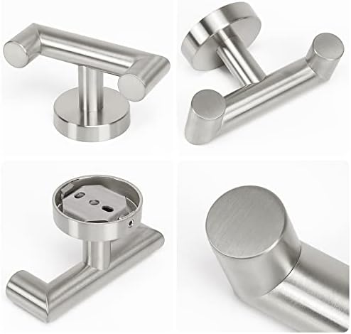 NearMoon Double Towel Hook Heavy Duty Rustproof