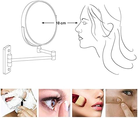 Ultimate Wall-Mounted Cosmetics Mirror