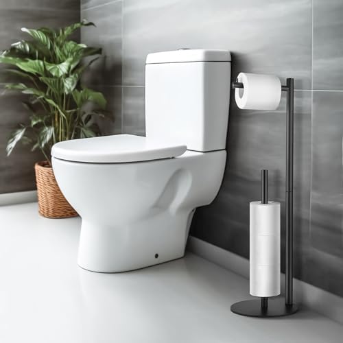 4-Roll Toilet Paper Holder with Waterproof Base