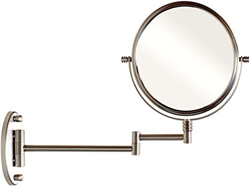 Deco Brothers Wall Mount Mirror with 7X Magnification