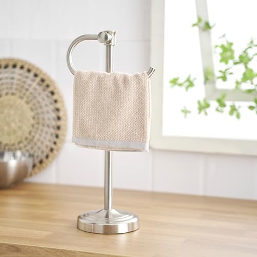 BESy 17-Inch Brushed Nickel Towel Bar