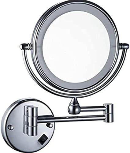 Wall-Mounted Vanity Mirror with 360-Degree Rotation