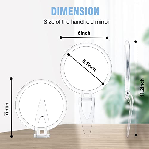 High-Magnification Double-Sided Makeup Mirror