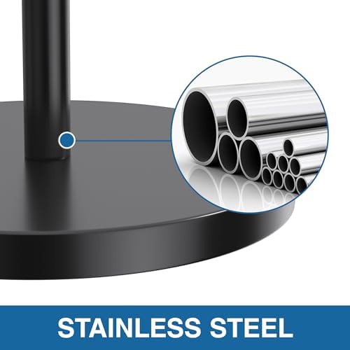 Space-Saving Stainless Steel Toile Paper Holder