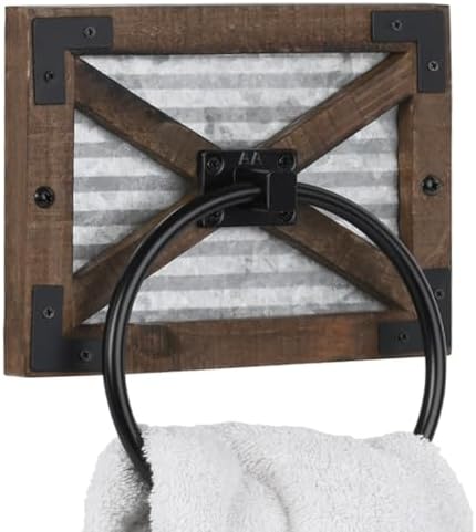 Autumn Alley Farmhouse Towel Holder for Bathroom