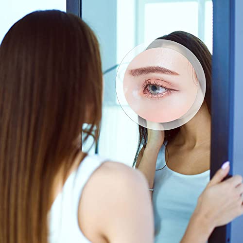 MIYADIVA 30X Magnifying Mirror with Suction Cups for Makeup and Travel