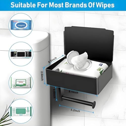 BOSOEINo Installation Toilet Paper Holder