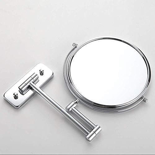 DEIHGE 8-inch Wall-Mounted Makeup Mirror with 7x Magnification