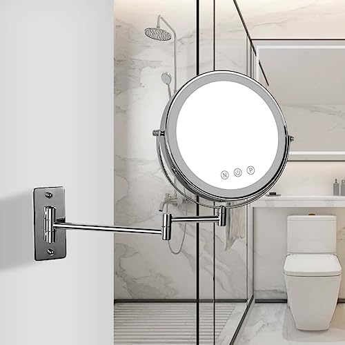 3X Ultra-Magnifying LED Makeup Mirror
