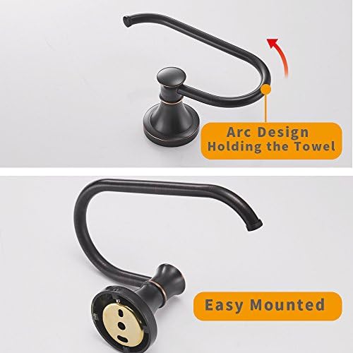 BESy Rust-Proof Oil Rubbed Bronze Toilet Roll Holder