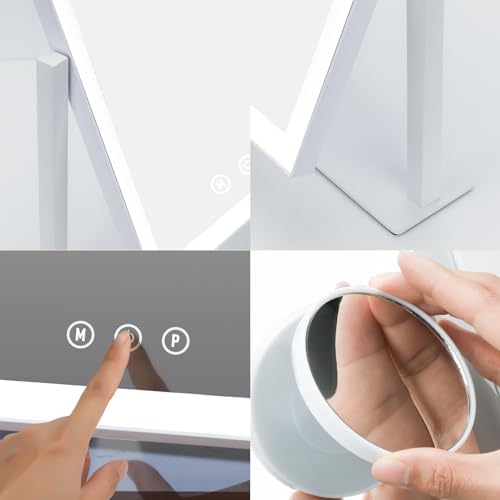 Lighted Makeup Mirror 5X Magnification
