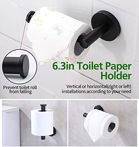 Bathroom Hardware Set for Efficient Towel Paper Storage