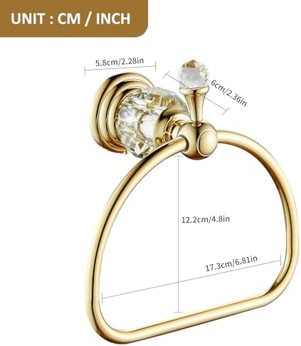 Wolibeer Gold Towel Ring