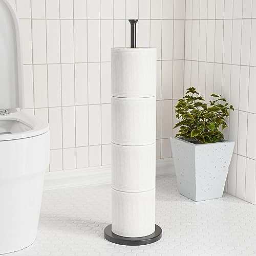 Space-Saving Stainless Steel Toile Paper Holder