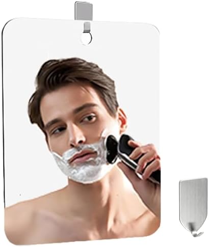 CasaVibe Shaving Mirror with Hook 78x98 Inch
