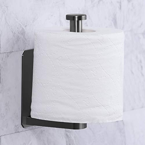 Stainless Steel Toilet Paper Holder No Drilling Required