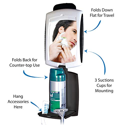 Zadro ZFogless Travel Wash Shave Mirror
