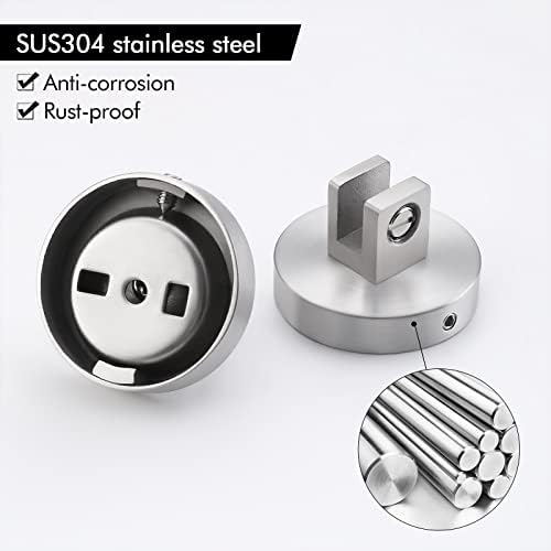 Premium stainless steel bathroom shelves with towel bars rust-proof and space-saving
