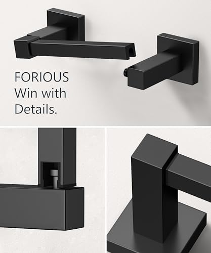 FORIOUS Stainless Steel Toilet Paper Holder