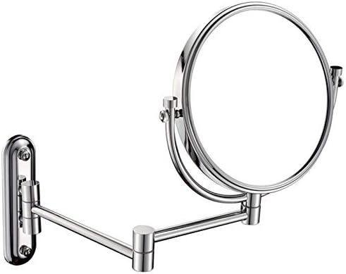 Elegant Wall-Mounted Magnifying Mirror for Shaving Make-Up