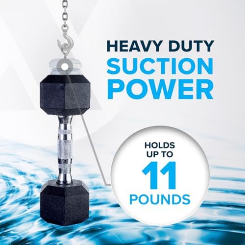 SlipX On the Dot Suction Cup Hook No Drilling 11 lbs Strong Suction