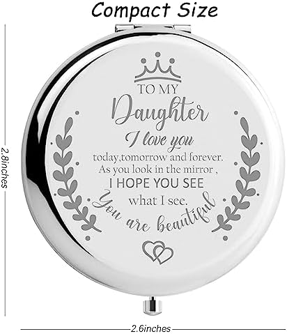 Engraved Delay Beauty Mirror