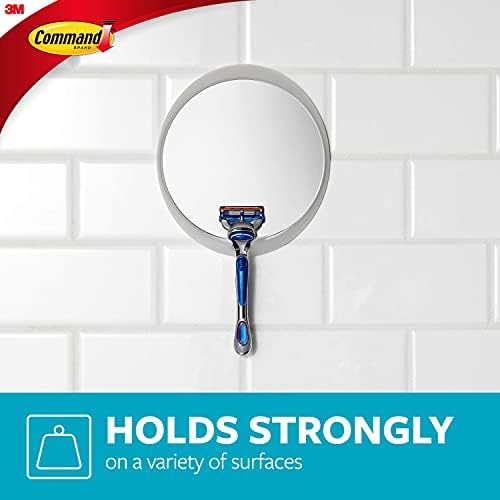 Command Fog Resistant Mirror with 2 Water Resistant Strips