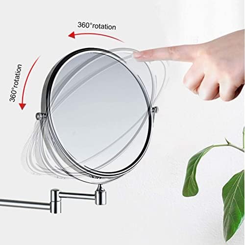 Bathroom Beauty Essentials Deluxe Double-Sided Makeup Mirror