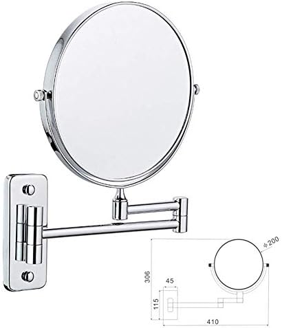 Wall-Mounted Cosmetic Mirror 3X