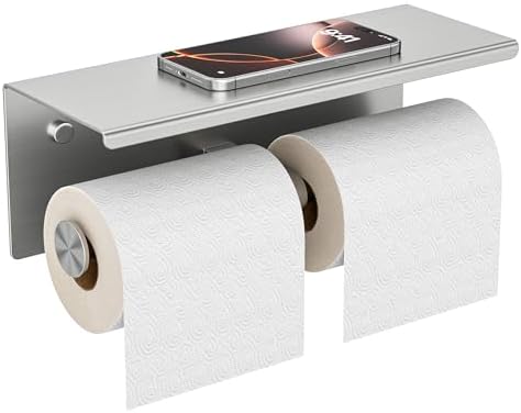 FORIOUS Double Toilet Paper Holder